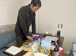 Yさま、小学校以来のお菓子作りに挑戦！